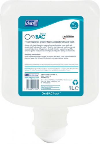 Deb Stoko Oxybac Foam Hand Wash - A/B